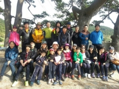 2013년 사우회 정기 산행 단체 사진